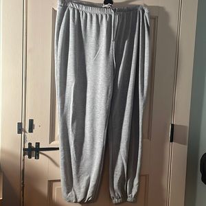 Women's Light Gray sweatpants
